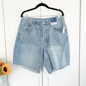 Old Navy Denim Baggy Short NWT ✨ Sz 8